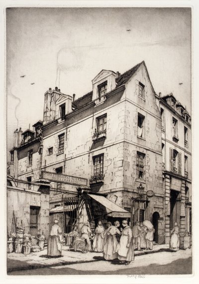 Pequeno mercado francês de Frederick G. Hall