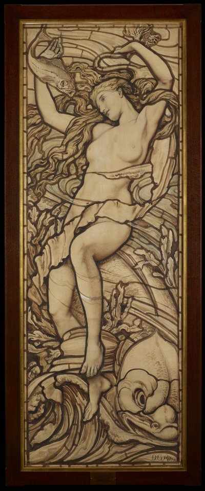 Água, da série "Os Quatro Elementos", c.1888-89 de Frederick G. Smith