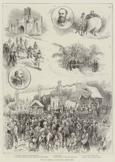 O Carnaval de Gelo no Royal Albert Hall de Frederick George Kitton