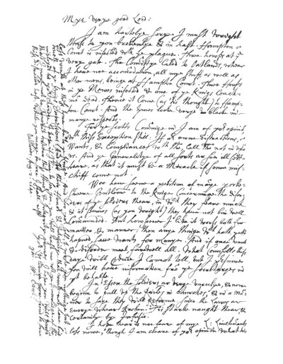 Carta de William Laud, arcebispo de Canterbury, 1640 1865. de Frederick George Netherclift