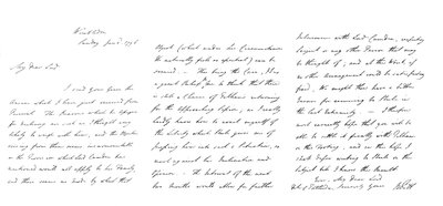 Carta de William Pitt ao duque de Portland, 1796 1865. de Frederick George Netherclift