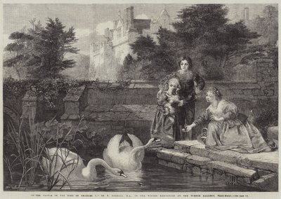Castelo de Hever no tempo de Charles I de Frederick Goodall
