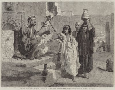 A Canção do Escravo Núbio de Frederick Goodall
