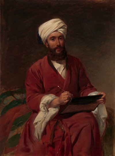 William Edward Dighton 1822-1853 em Vestido do Oriente Médio, ca. 1852-53. de Frederick Goodall