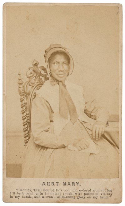 Tia Mary Dines, c. 1865 (foto) de Frederick Gutekunst