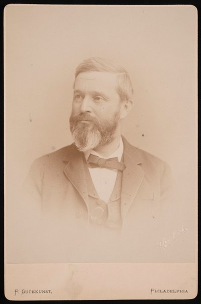Retrato de Horatio Curtis Wood, Jr. 1841-1920, 1889. de Frederick Gutekunst