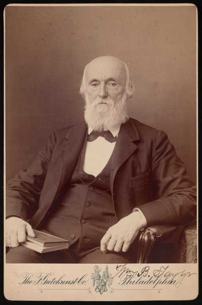 Retrato de William Bower Taylor 1821-1895, abril de 1893. de Frederick Gutekunst