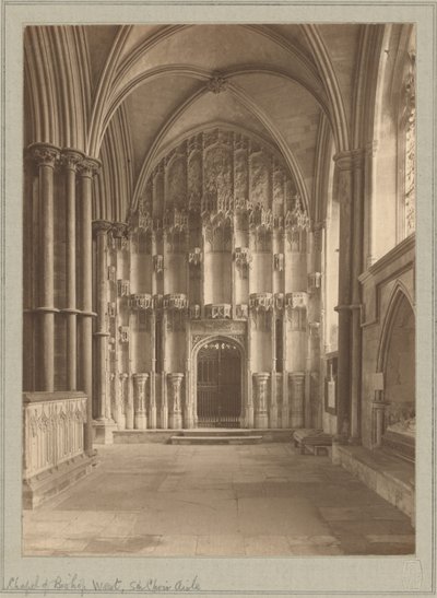 [Catedral de Ely, Capela do Bispo]. de Frederick H. Evans