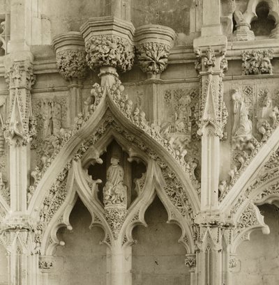Catedral de Ely: Capela da Senhora, pormenores de Frederick H. Evans
