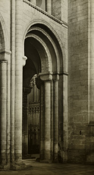 Catedral de Ely: Nave, canto sudoeste de Frederick H. Evans