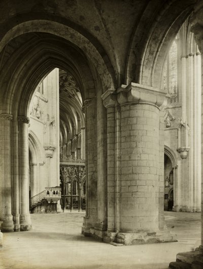 Catedral de Ely: Octógono do corredor norte de Frederick H. Evans