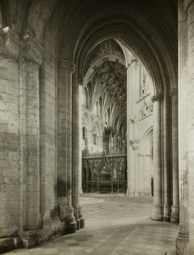 Catedral de Ely: Octógono do corredor sul de Frederick H. Evans