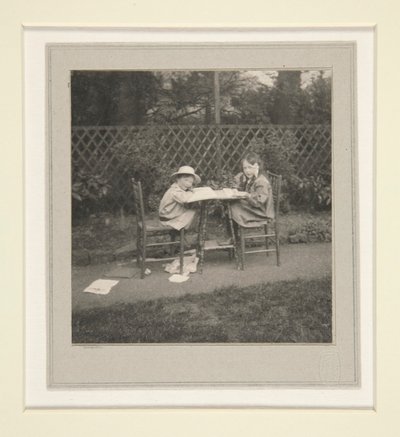 Bárbara e Evan Evans de Frederick Henry Evans
