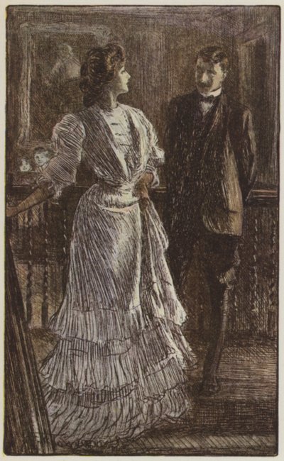 Ilustração para eles por Rudyard Kipling (cor litho) de Frederick Henry Townsend