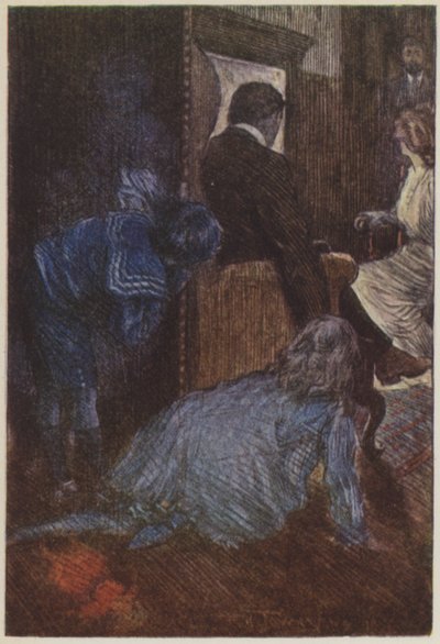 Ilustração para eles por Rudyard Kipling (cor litho) de Frederick Henry Townsend
