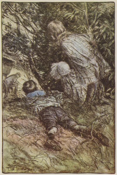 Ilustração para Eles por Rudyard Kipling de Frederick Henry Townsend