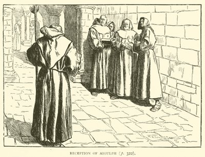 Recepção de Aigulph de Frederick Henry Townsend