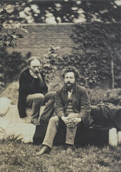Edward Burne Jones e William Morris, galeria William Morris, Londres (fotografia) de Frederick Hollyer