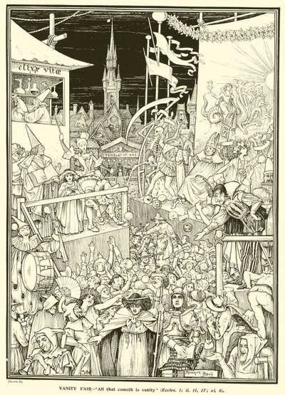 Vanity Fair (gravura) de Frederick Hurten Rhead