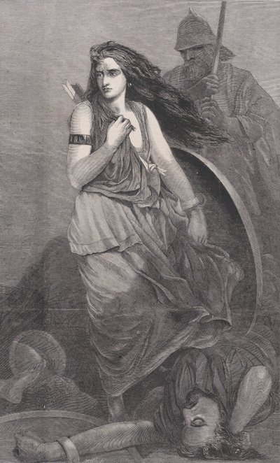 Dar-Thula, do Illustrated London News, 27 de julho de 1861. de Frederick James Smyth
