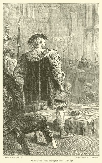 Neste ponto, Henry o interrompeu de Frederick John Skill