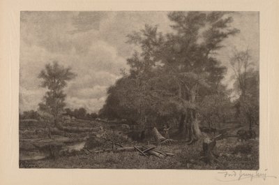 Sem título (Paisagem de Nova York) de Frederick Juengling
