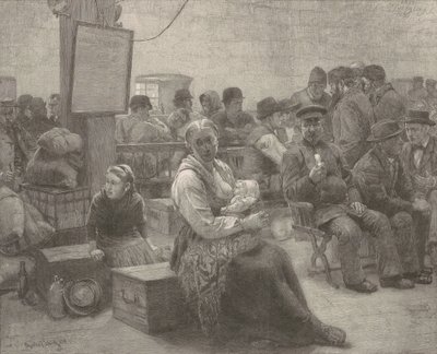 Na terra da promessa de Frederick Juengling, after Charles Frederic Ulrich