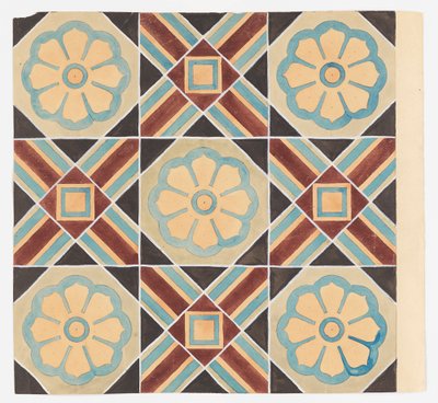 Design da telha de Frederick Krieg