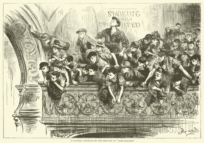 Um público crítico sobre o tema da dança de etapa de Frederick L. Bernard