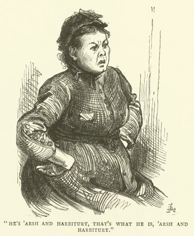 Uma mulher irritada por ter sido convocada para uma reunião com um funcionário do Conselho de Escolas a respeito de seu fracasso em mandar o filho para a escola de Frederick L. Bernard