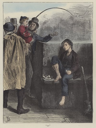 Ilustração para a casa desolada de Frederick L. Bernard