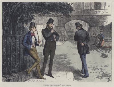 Ilustração para a casa desolada de Frederick L. Bernard