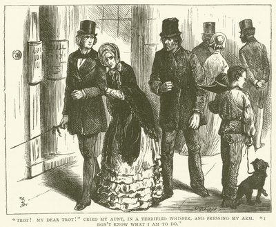 Ilustração para David Copperfield de Frederick L. Bernard