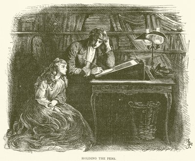 Ilustração para David Copperfield de Frederick L. Bernard
