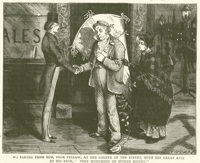 Ilustração para David Copperfield de Frederick L. Bernard
