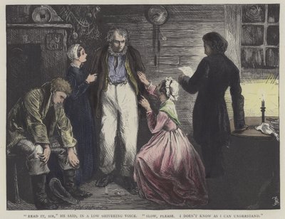 Ilustração para David Copperfield de Frederick L. Bernard
