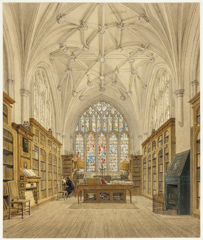 Biblioteca do Winchester College de Frederick Mackenzie