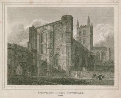 Igreja de São Salvador, Southwark, Surrey de Frederick Nash