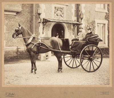 Rei George V e Queen Mary, c.1890 de Frederick Ralph