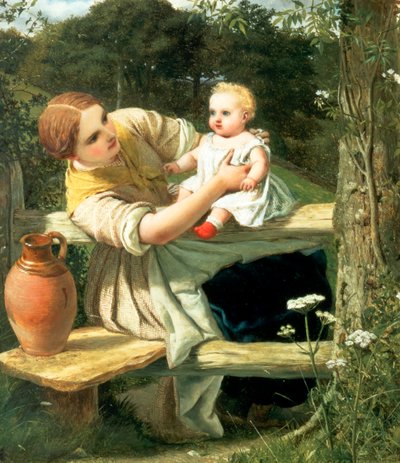 A caminho da primavera, c1862 de Frederick Richard Pickersgill
