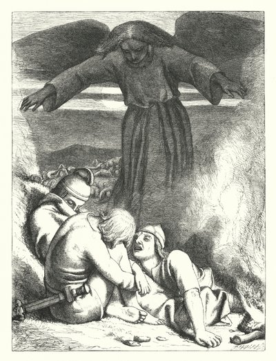 A Destruição de Sennacherib (gravura) de Frederick Richard Pickersgill