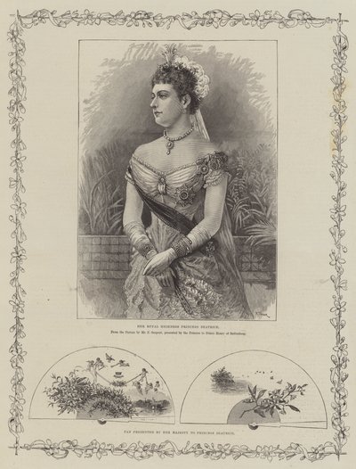 Casamento Real da Princesa Beatriz e o Príncipe Henrique de Battenberg de Frederick Sargent
