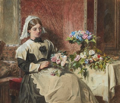 Fora de serviço (aquarela) de Frederick Smallfield