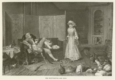 Peg Woffington e Rich de Frederick Smallfield