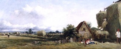 Feno (óleo sobre tela) de Frederick Waters Watts