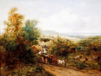 Paisagem (óleo sobre tela) de Frederick Waters Watts