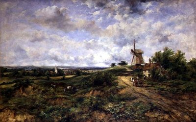 Vista de Hampstead Heath de Frederick Waters Watts