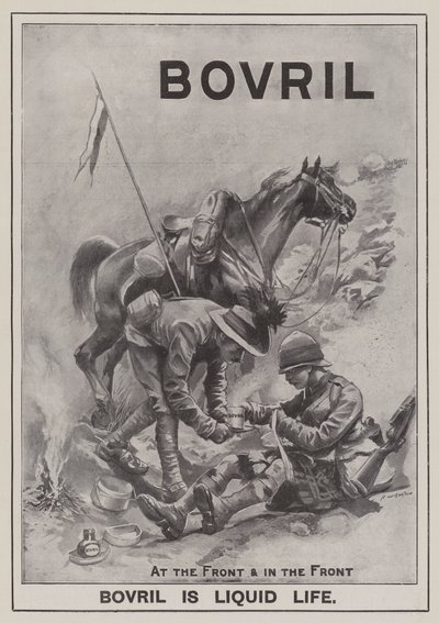 Anúncio, Bovril (gravura) de Frederick William Burton