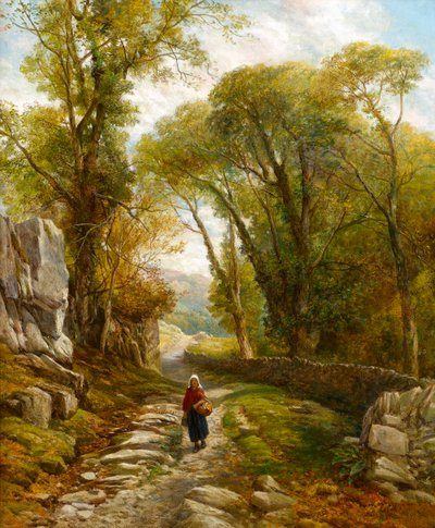 Um passeio pela floresta, 1872 de Frederick William Hulme