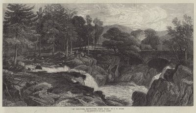 Em Pont-y-Pair, Bettws-y-Coed, Gales do Norte de Frederick William Hulme